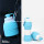 Silicone foldable sports kettle new handle cover cup